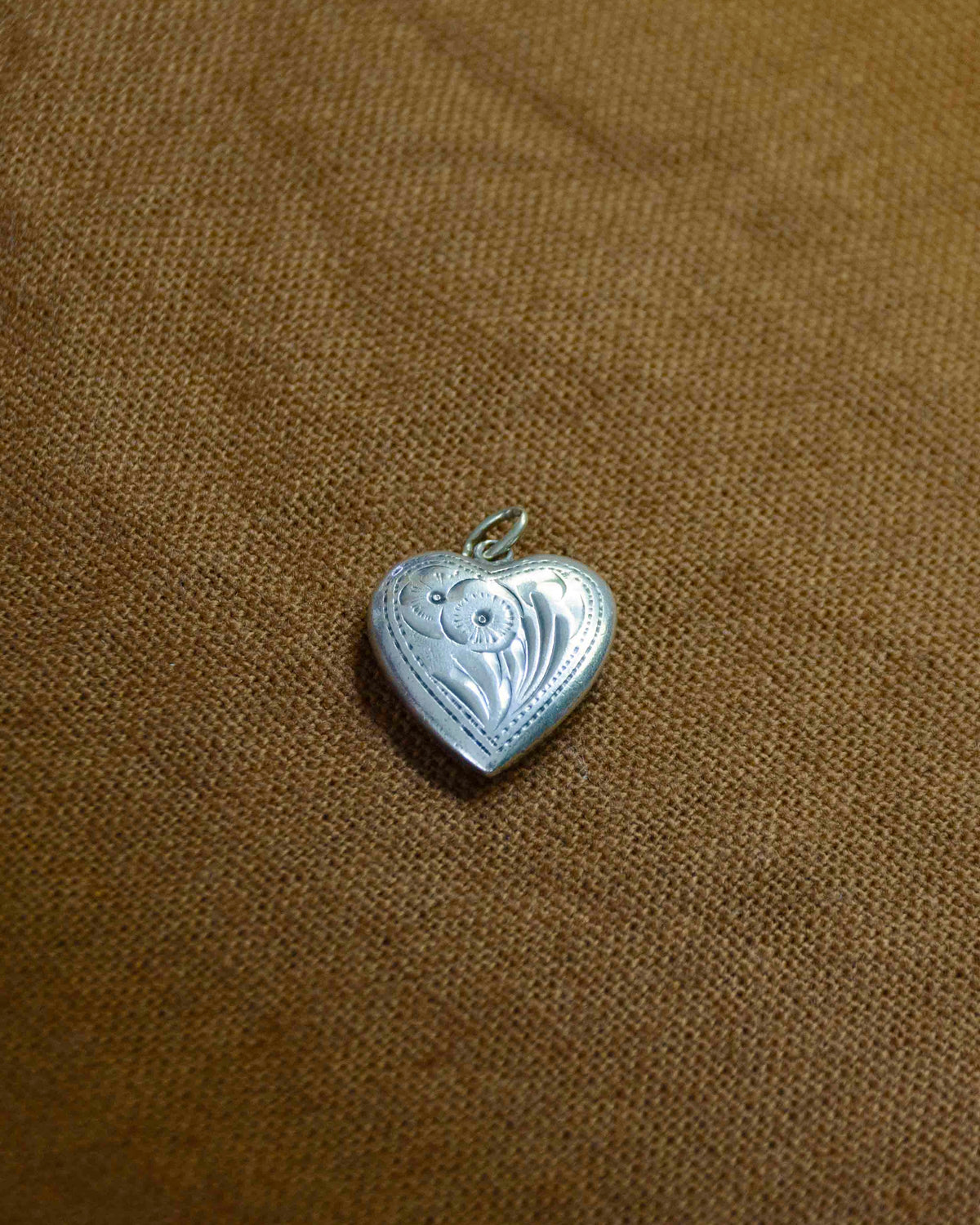 Zilver hartje kettinghanger