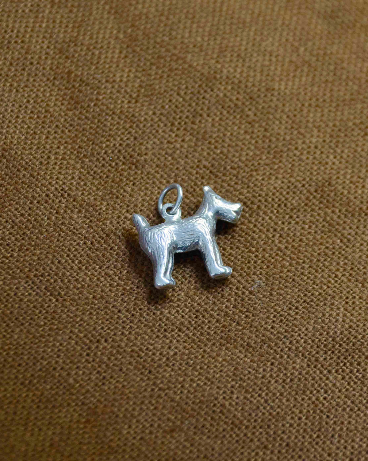 Zilver hond kettinghanger