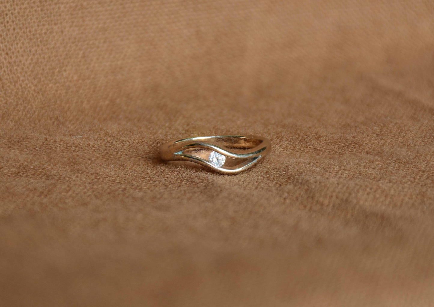Zilver zirkonia ring